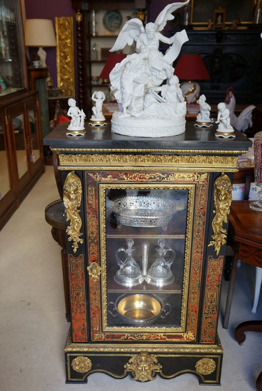  A Napoleon III cabinet in the Boulle manner